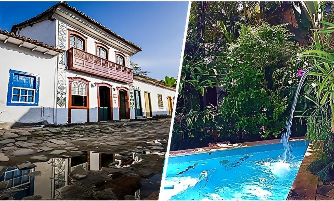 Pousada Arte Colonial - Casarao Historico Do Sec XVIII - Lancha Propria Parati Exterior foto