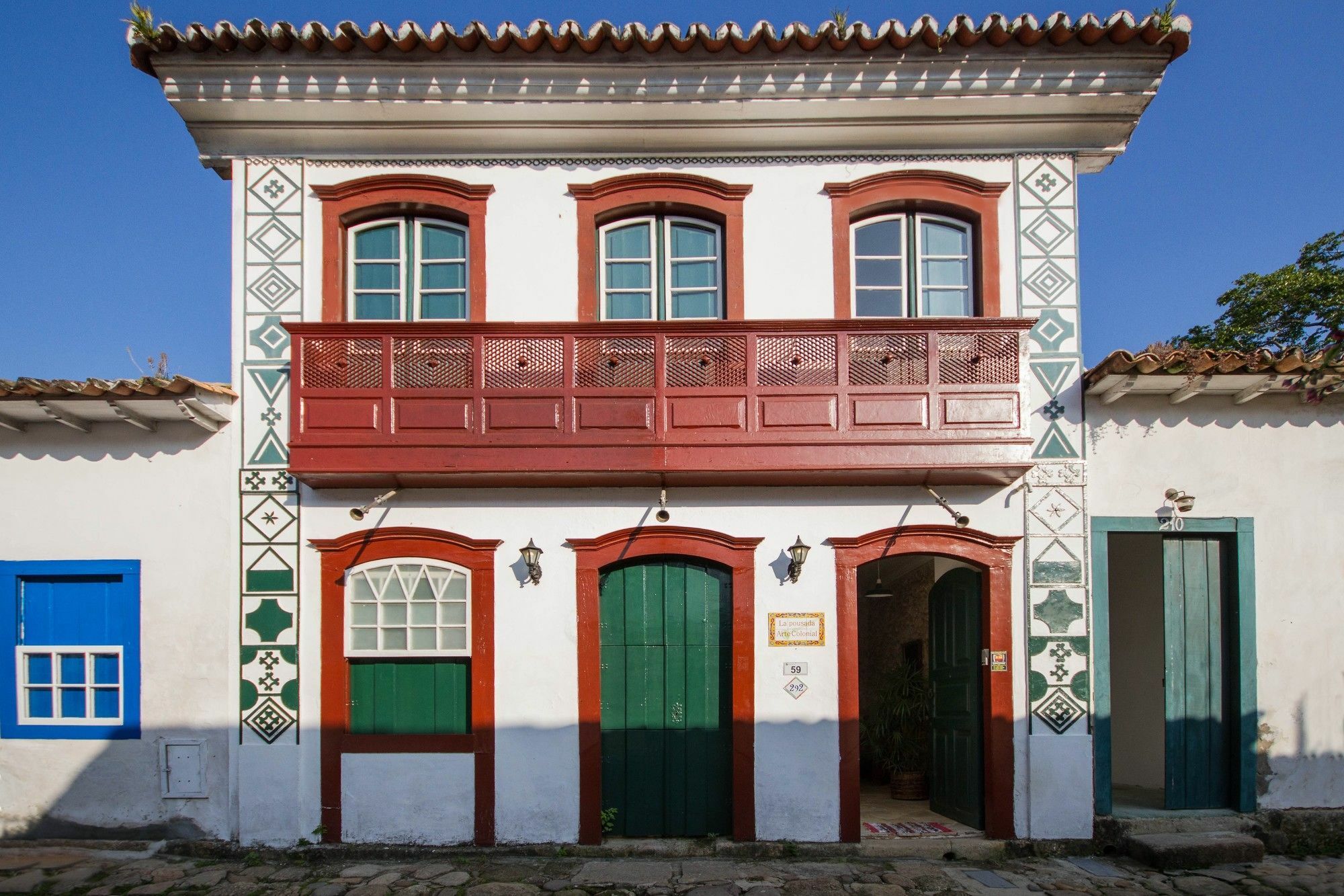 Pousada Arte Colonial - Casarao Historico Do Sec XVIII - Lancha Propria Parati Exterior foto